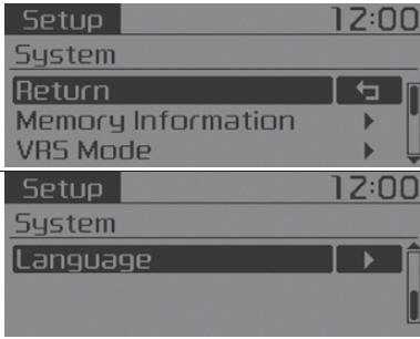 Met de toets System (systeem)