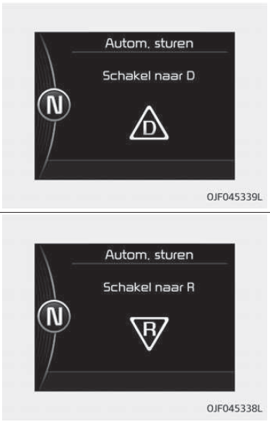Bediening van het stuurwiel